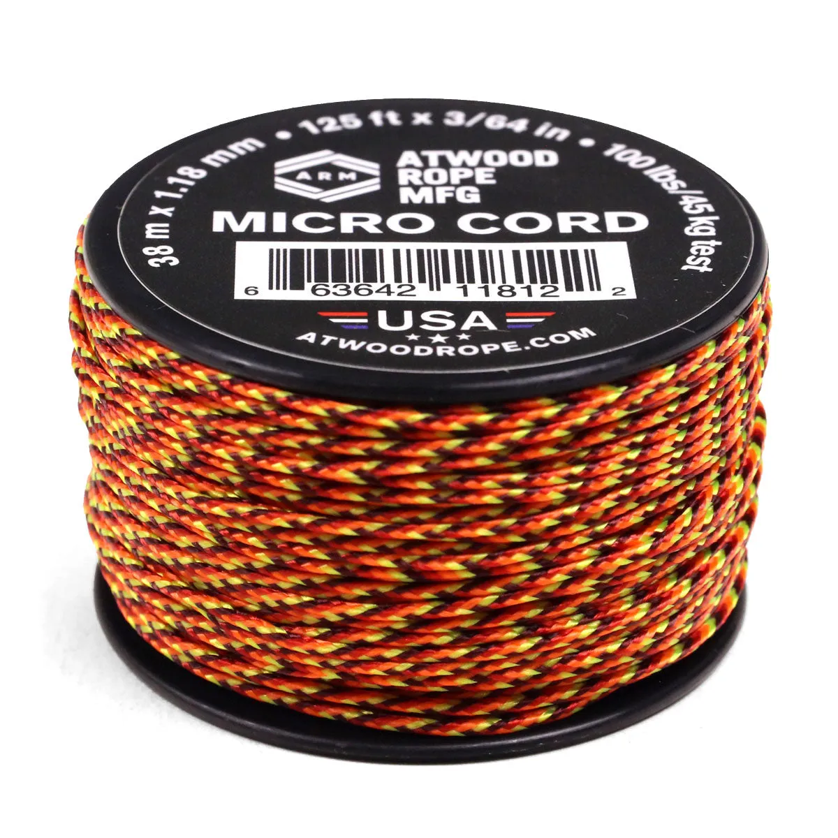 1.18mm Micro Cord - Fireball