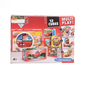 41505 SIMBA CLEMENTONI CARS MULTI PLAY CUBES PUZZLE 12PCS