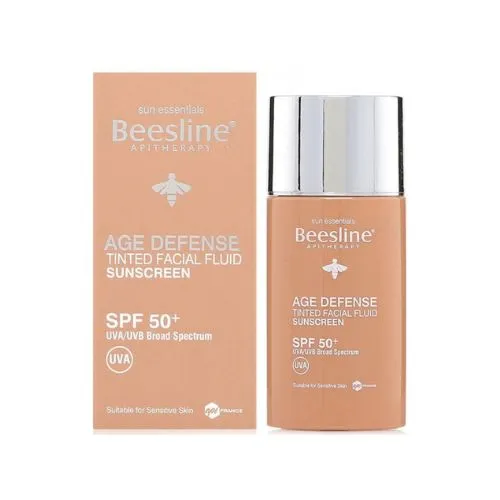 Age Defense Tinted Facial Fluid Sunscreen SPF 50