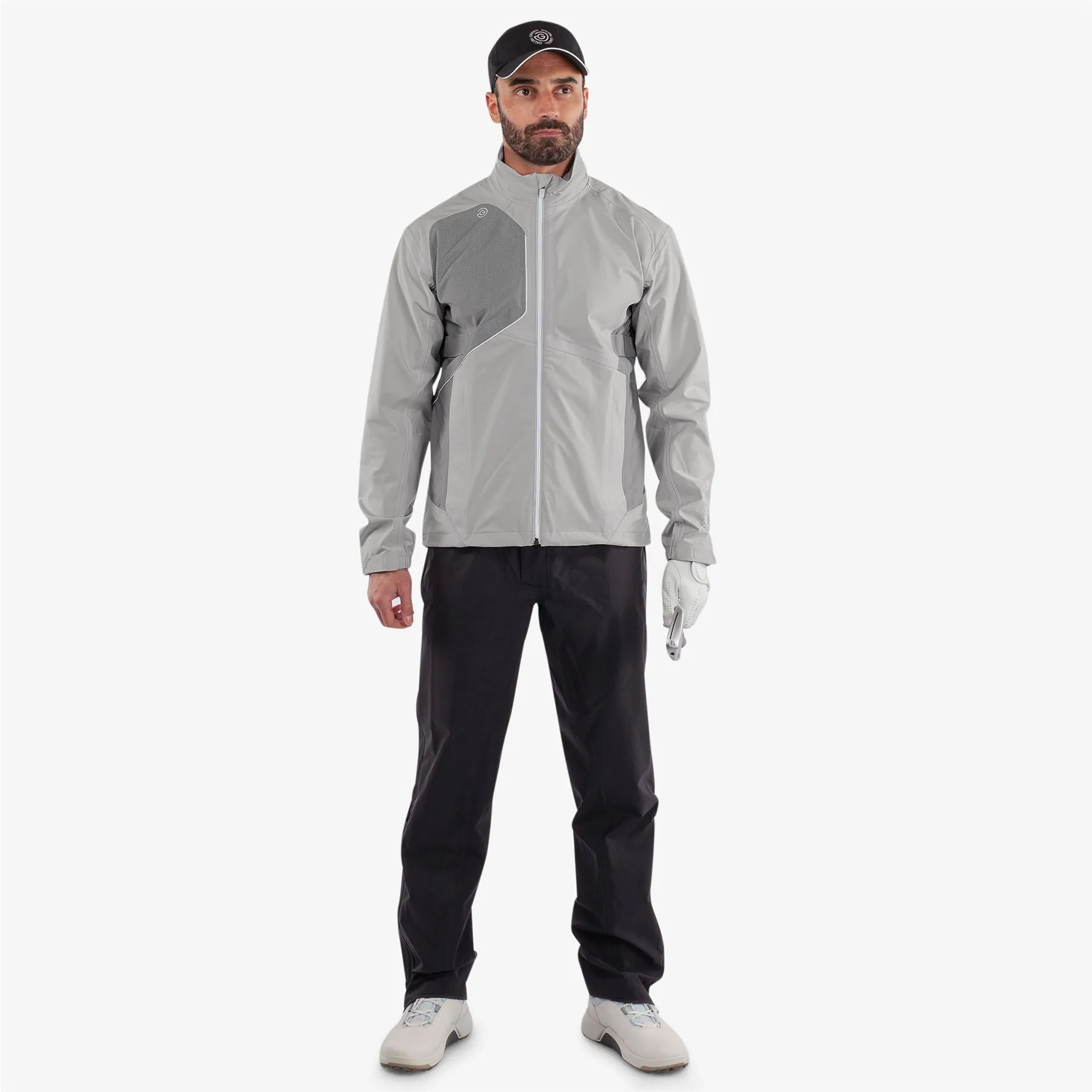 Ames PERTEX Waterproof Jacket Cool Grey/Sharkskin - AW24