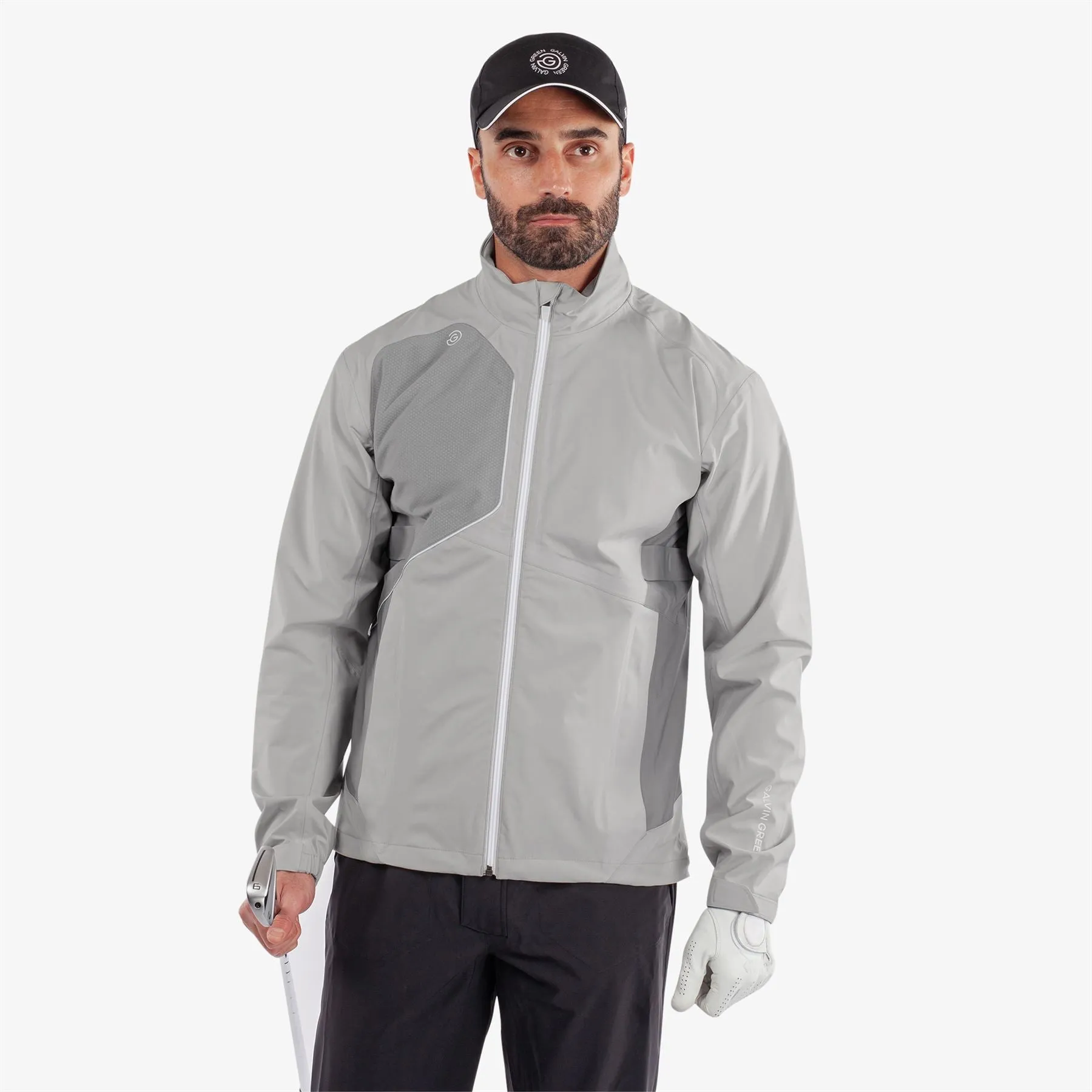 Ames PERTEX Waterproof Jacket Cool Grey/Sharkskin - AW24