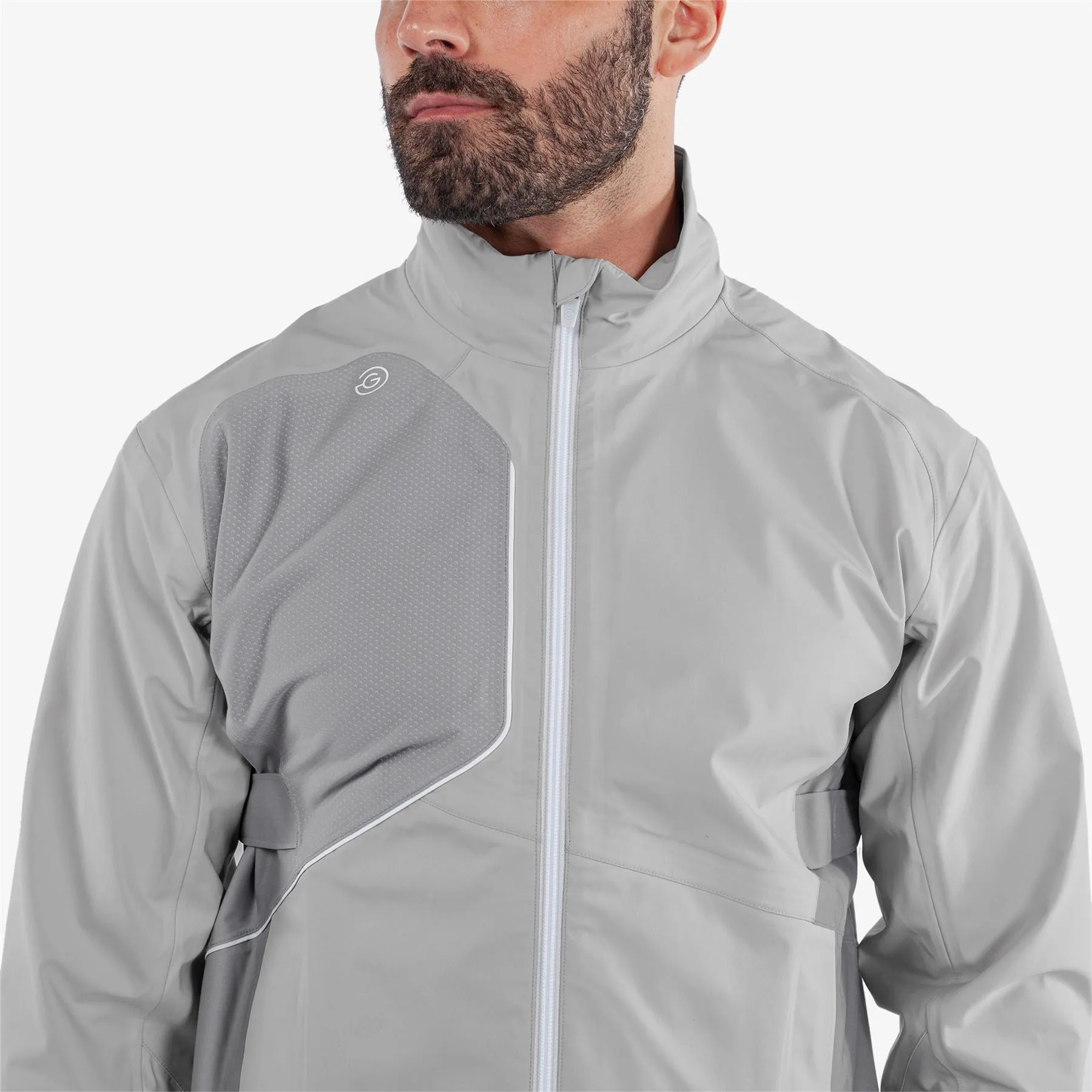 Ames PERTEX Waterproof Jacket Cool Grey/Sharkskin - AW24