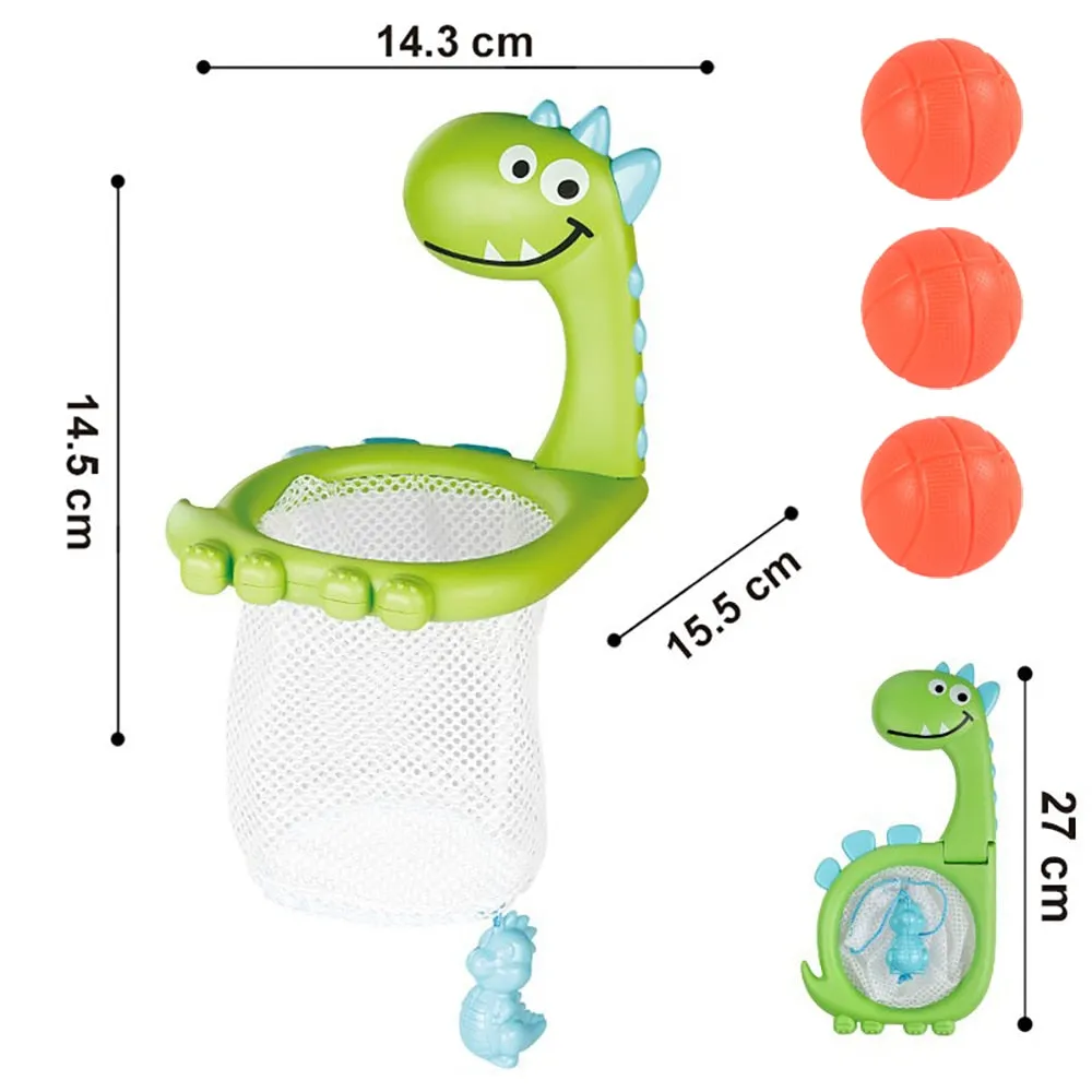 Baby Bath Water Toys Bathroom Bathtub Shooting Basketball Hoop