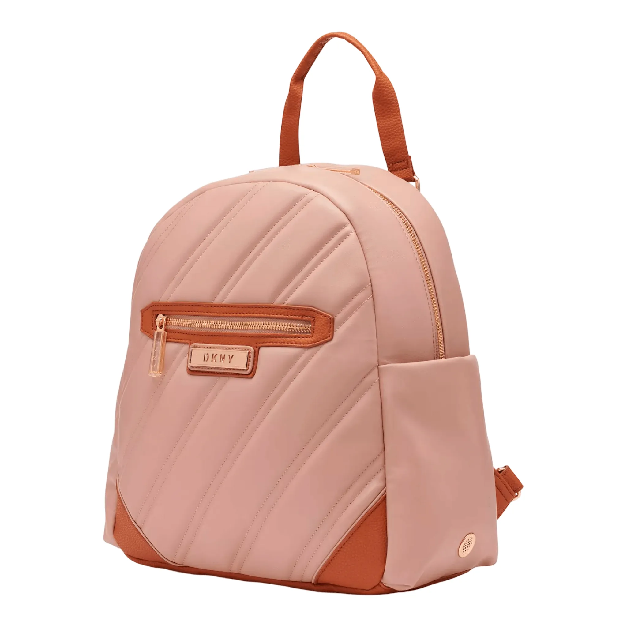 Backpack Dkny Bias 15" Carry-On, dark pink/brown