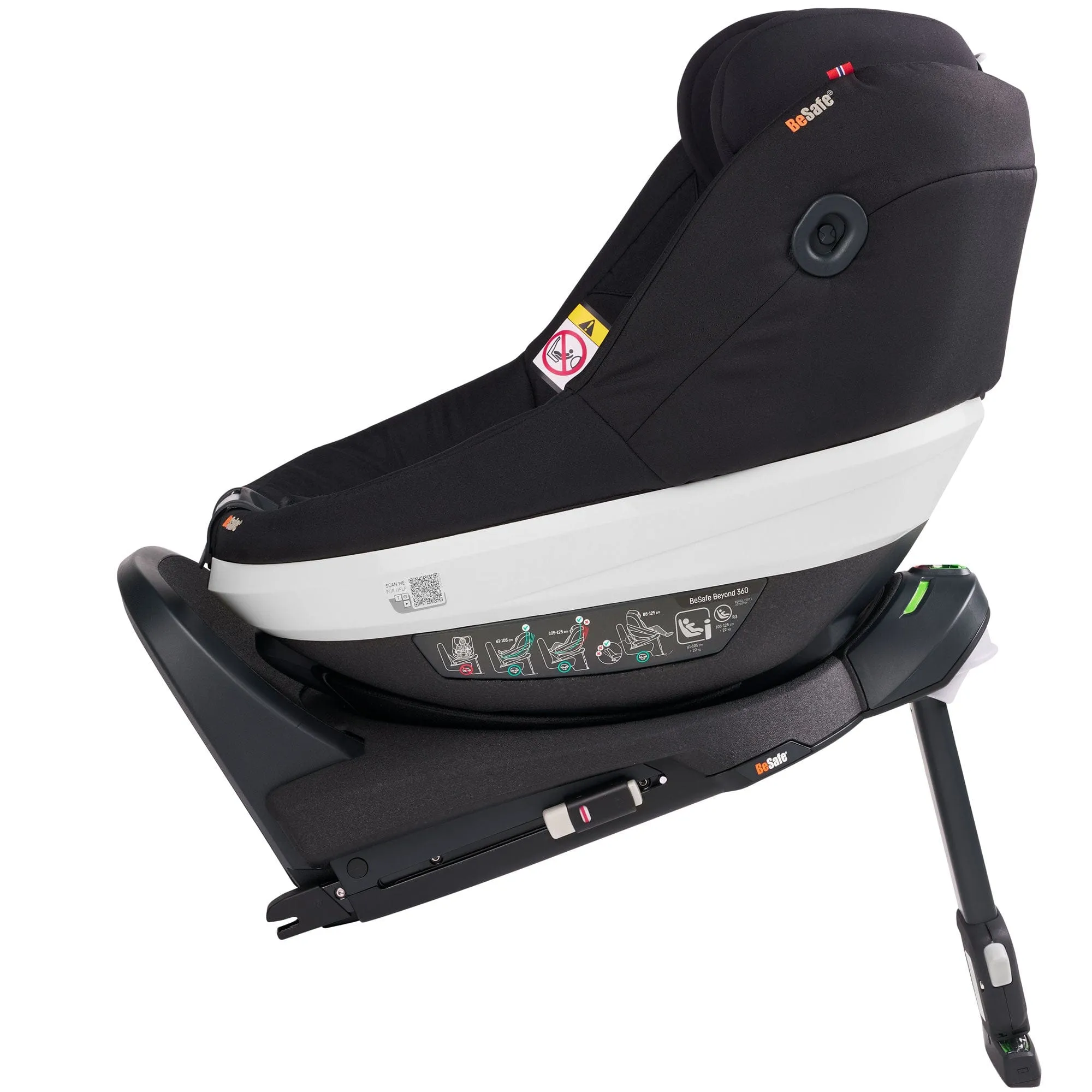 BeSafe Beyond Car Seat & Base in Black Cab