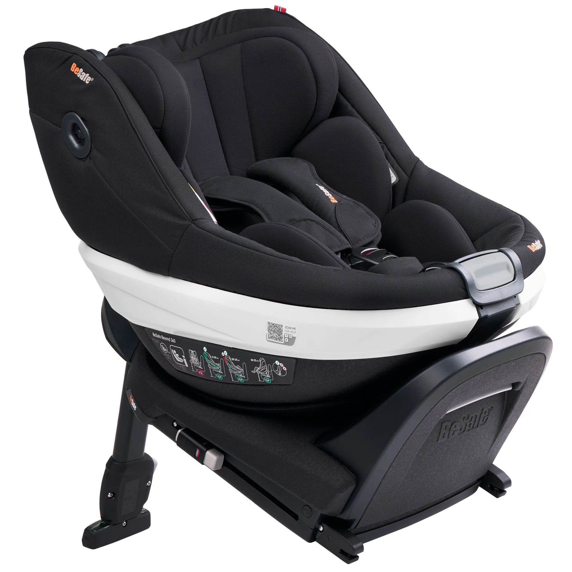 BeSafe Beyond Car Seat & Base in Black Cab