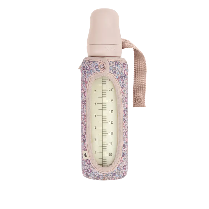 BIBS x Liberty Baby Bottle Sleeve Large Eloise Blush