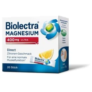 BIOLECTRA Magnesium 400 mg Ultra Direct Lemon