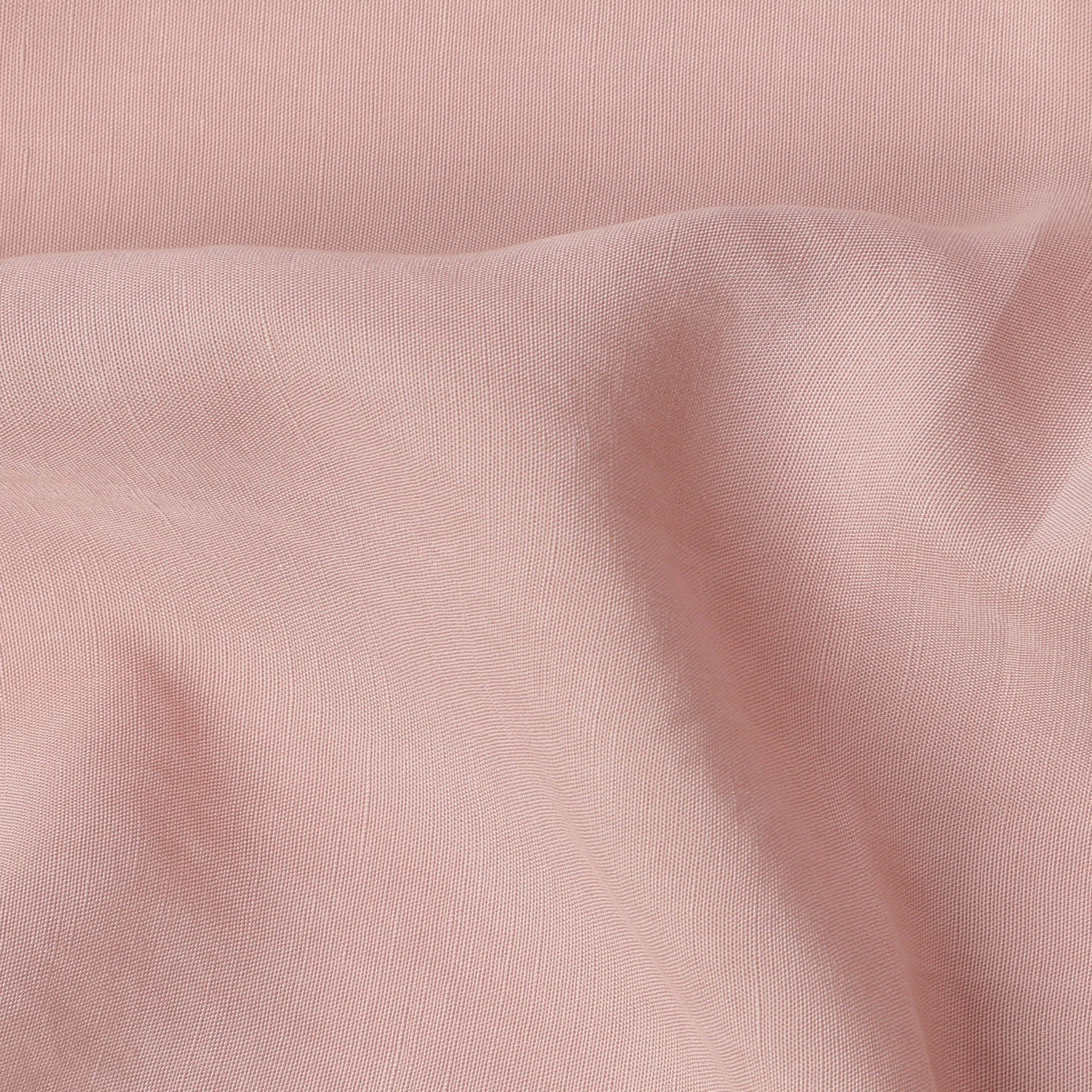 Blush Pink Sustainable Cupro Linen Fabric, 140 cm Width - Biodegradable, Made in Japan-D21113