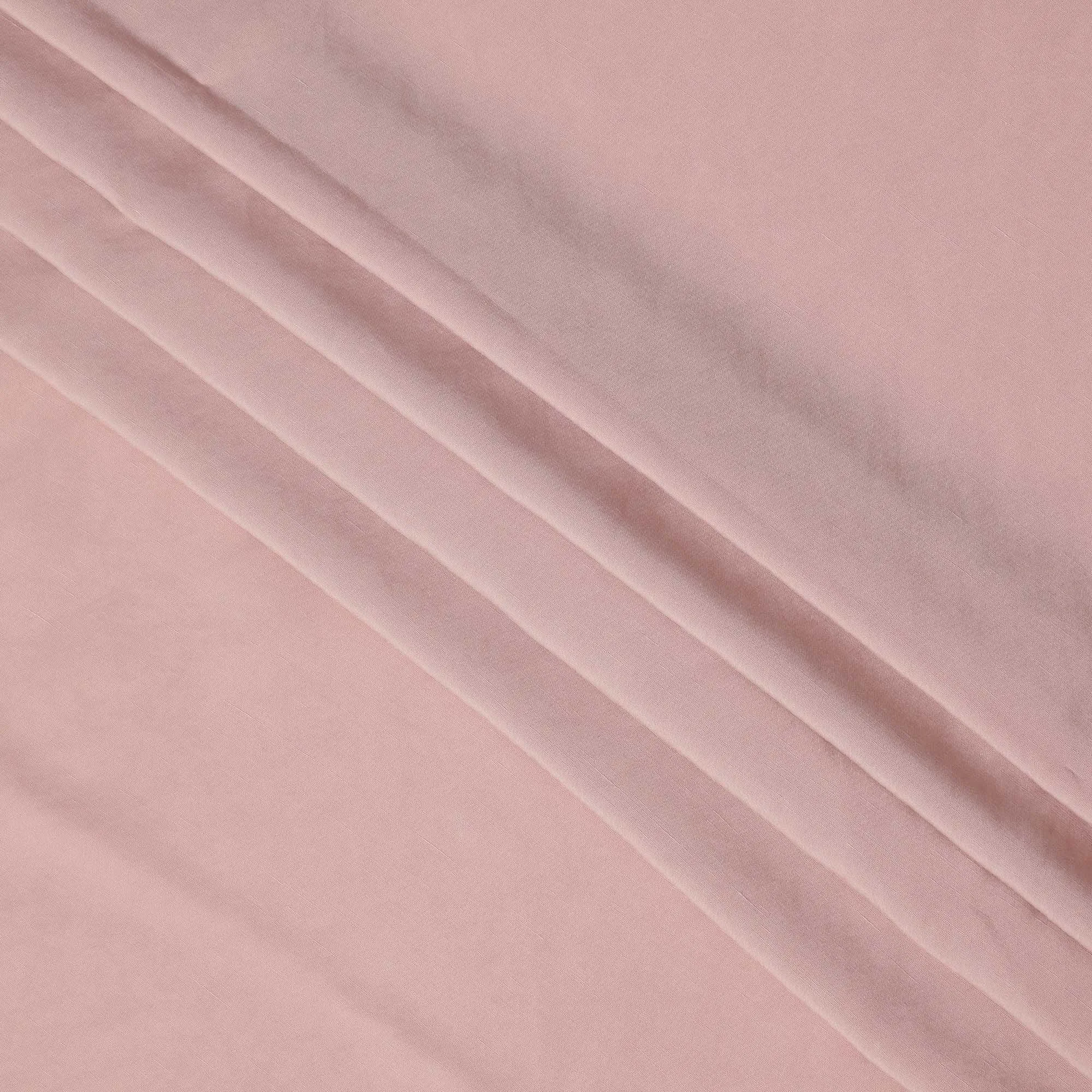 Blush Pink Sustainable Cupro Linen Fabric, 140 cm Width - Biodegradable, Made in Japan-D21113