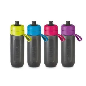 BRITA Fill And Go Active Sports Water Drinks Bottle Disc Filter 600ml BPA Free