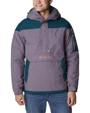 Challenger Pullover Jacket in Granite Purple & Night Wave