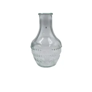 CLEAR BOTTLE MILANO 10X6CM