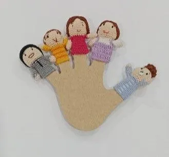 Community Crochet Finger Puppets