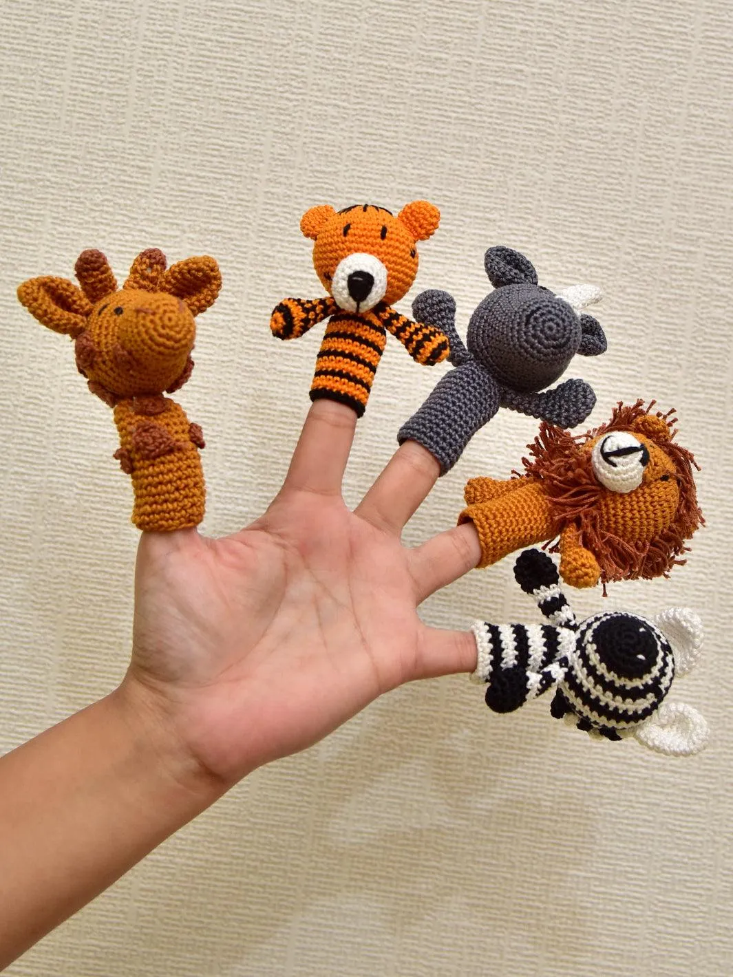 Community Crochet Finger Puppets