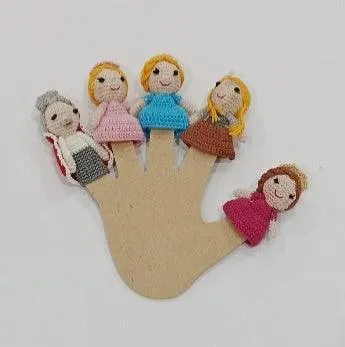 Community Crochet Finger Puppets