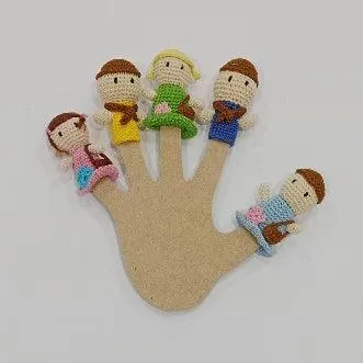 Community Crochet Finger Puppets