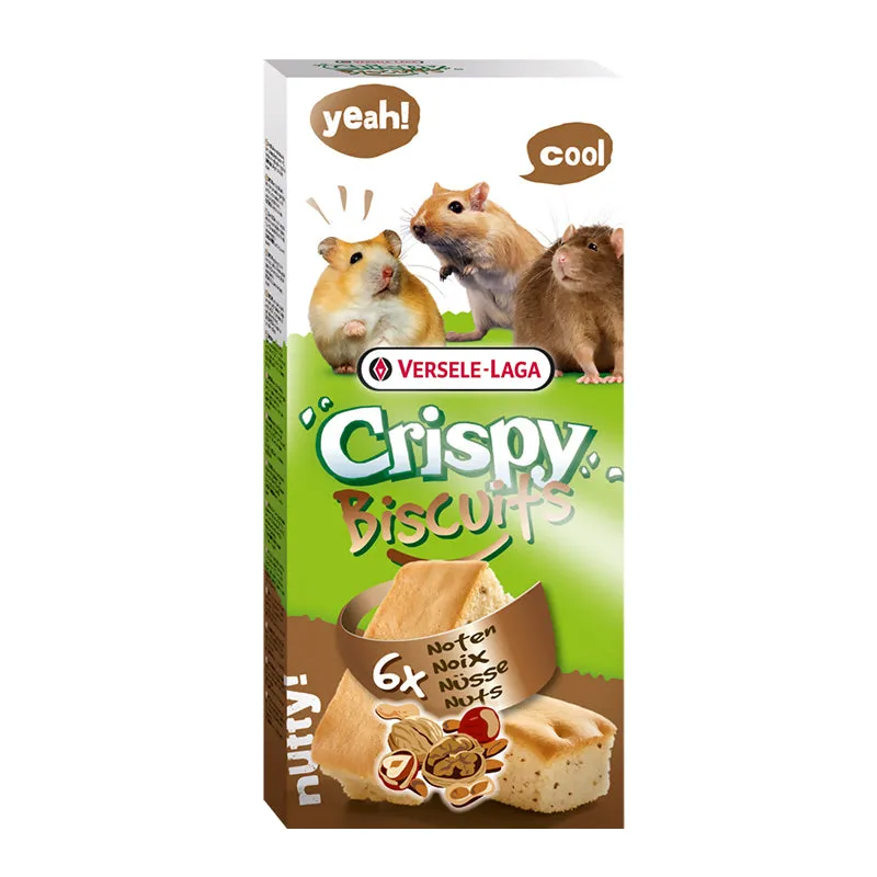 Crispy Biscuits Mammals Nuts - 6 pieces