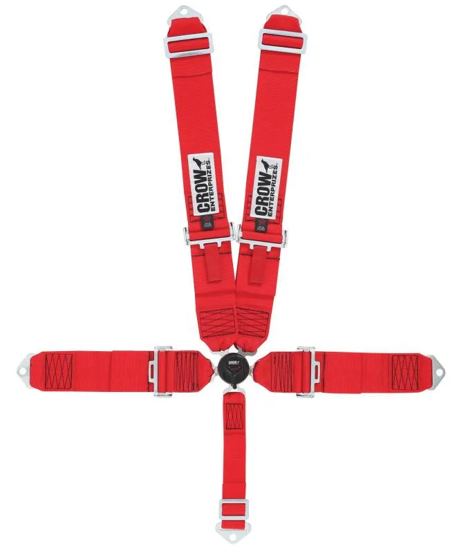 Crow 5-Way 3" Kam Lock Harness - SFI 16. - Blue