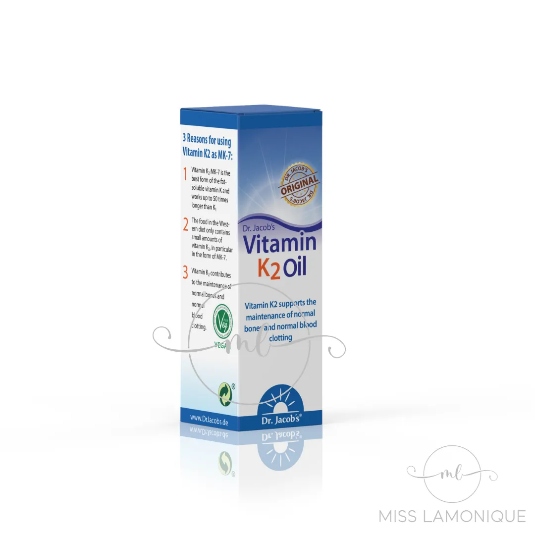 Dr. Jacob's Vitamin K2 Oil, 20 ml