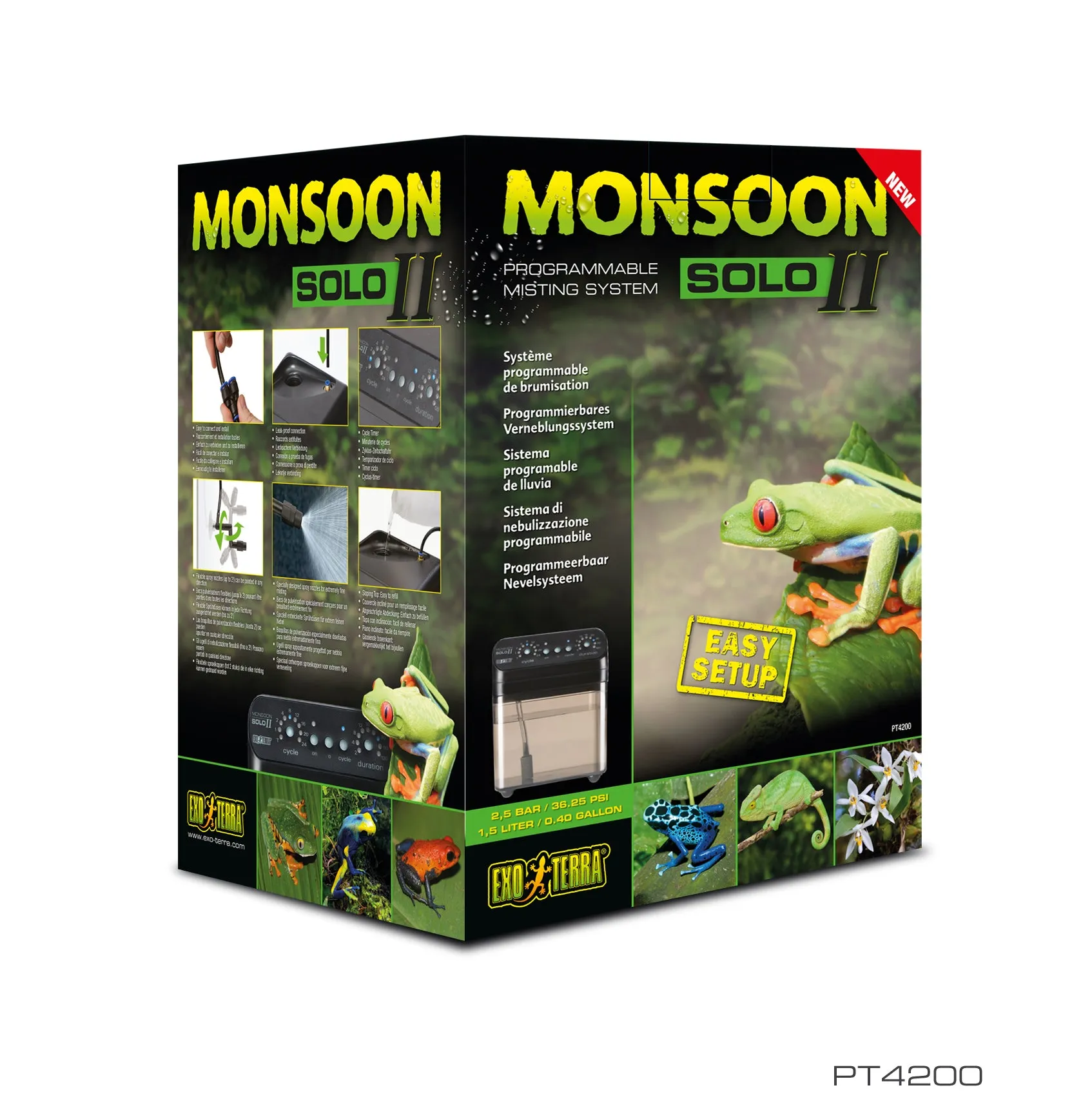 Exo Terra Monsoon Solo II High Pressure Misting System