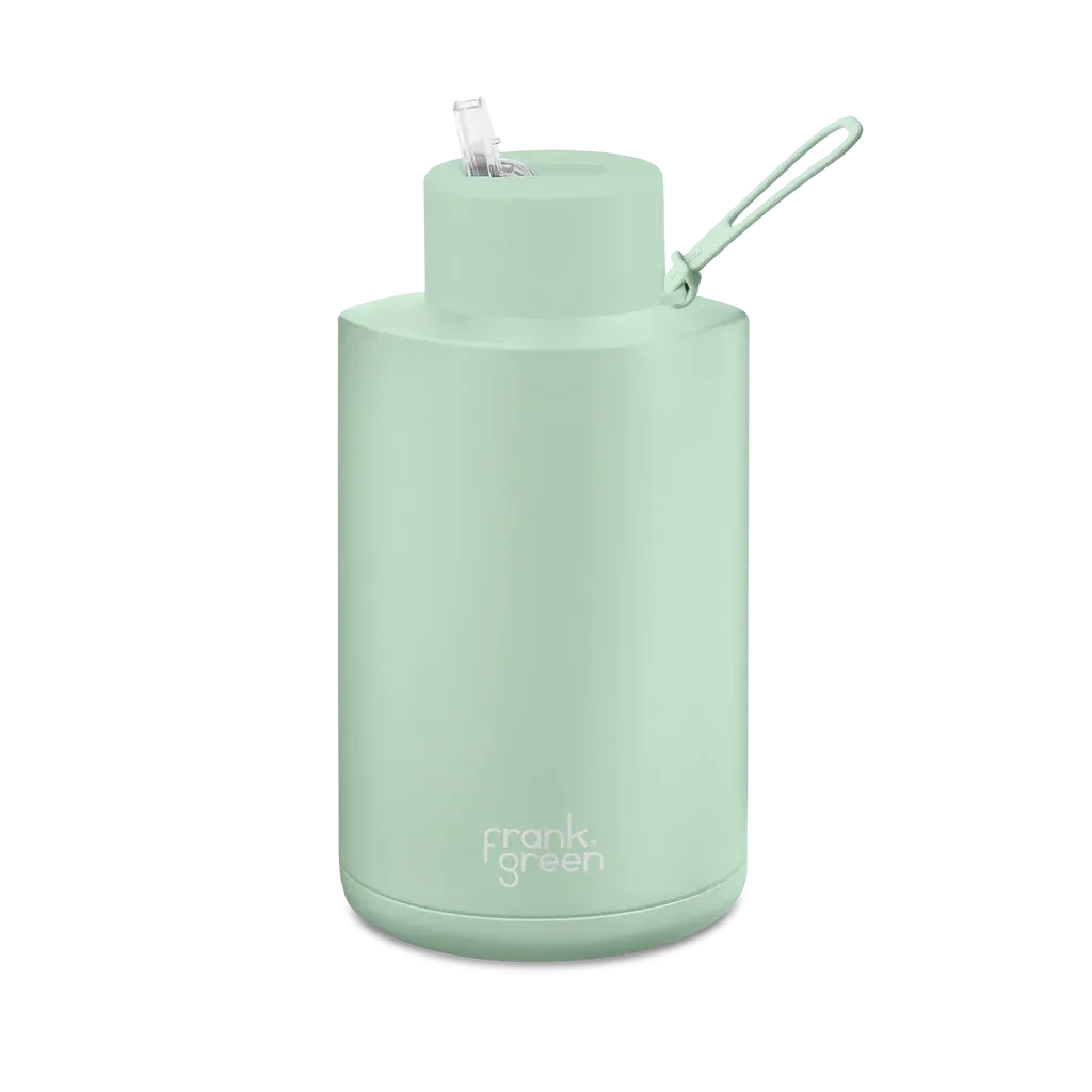 Frank Green Ceramic 68oz Reusable Bottle with Straw