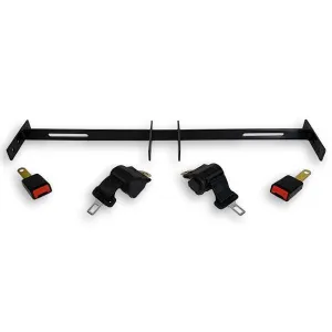 Golf Cart Universal Seat Belt w/ Mounting Bracket (2 Person Kit)