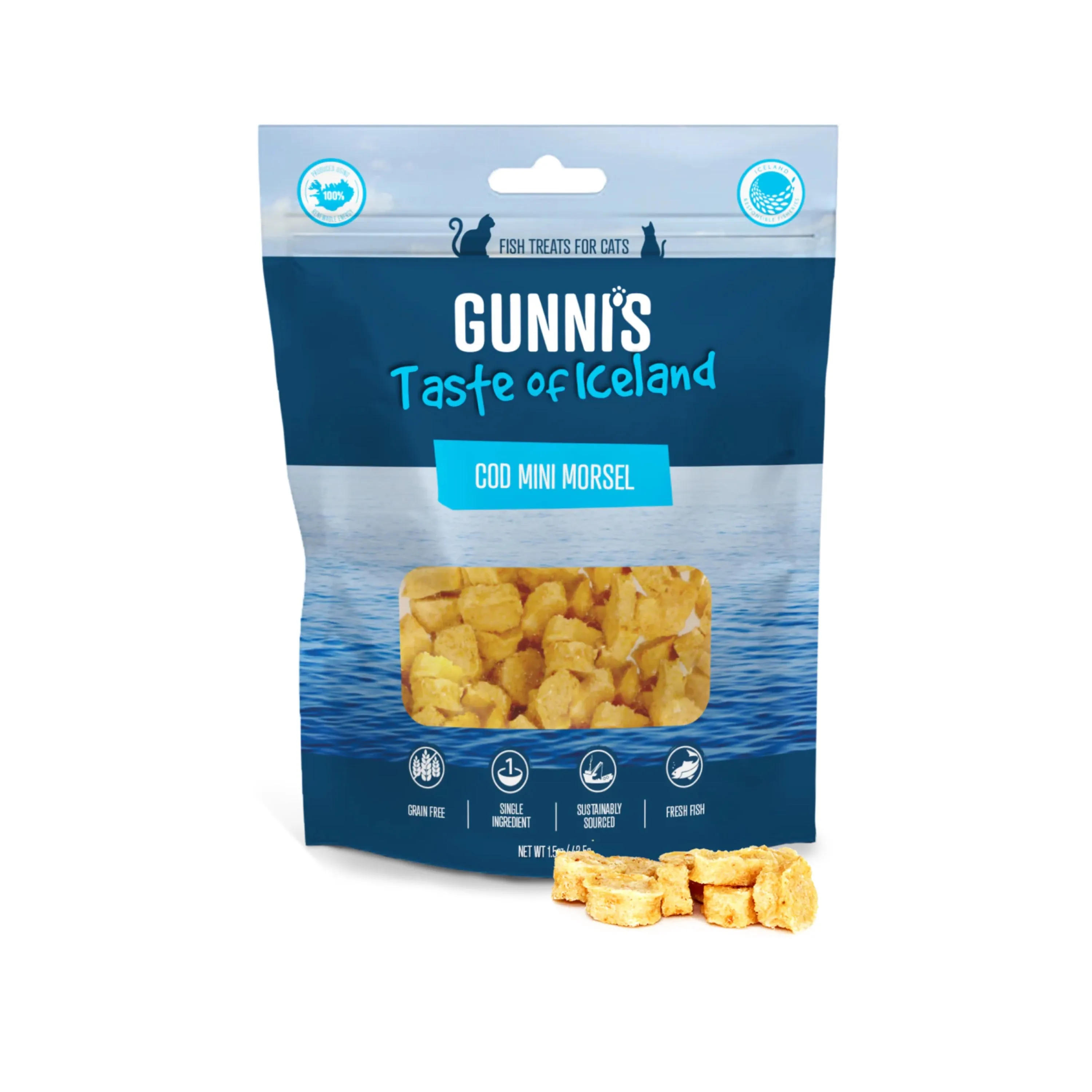 Gunni's Cod Mini Morsels 1.5oz