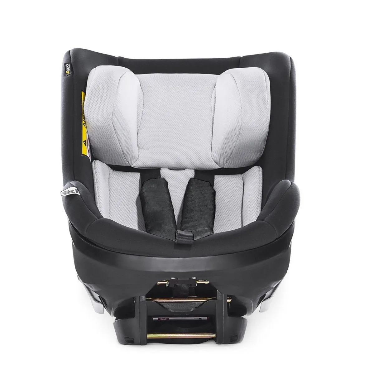 Hauck Ipro Kids Convertible Car Seat For Baby & Kids- Caviar