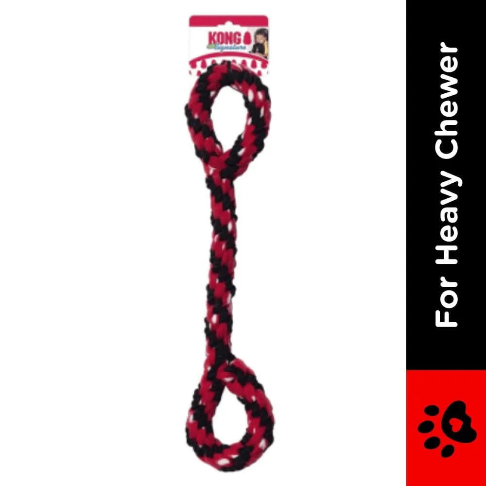 Kong Signature Rope Double Tug Toy for Dogs