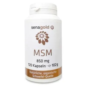 MSM CAPSULES Senagold 120 pcs