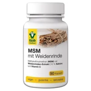 MSM WITH Willow Bark Capsules 90 pcs