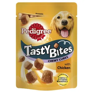 Pedigree | Training Treats | Tasty Minis | Chewy Cubes with Chicken - 130g