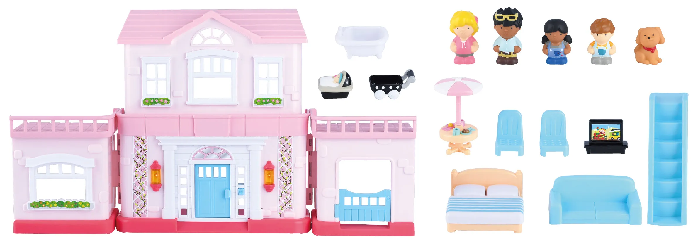 Playgo Toys Ent. Ltd. Cosy Family Home