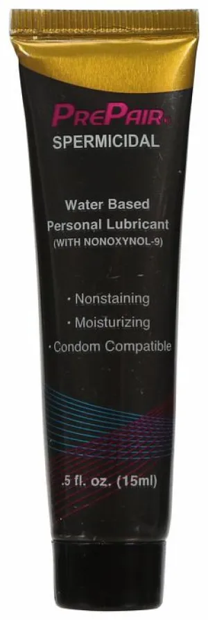 Pre Pair Spermicidal Lube 5.2 Oz. Water Based