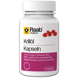 RAAB Vitalfood Krill Oil Capsules