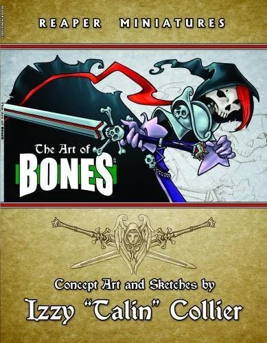 Reaper Miniatures REM25008 The Art of Reaper Bones by Talin