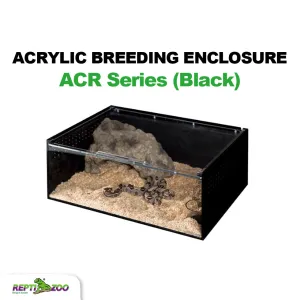 REPTIZOO Acrylic Breeding Enclosure ACR Series (Black)