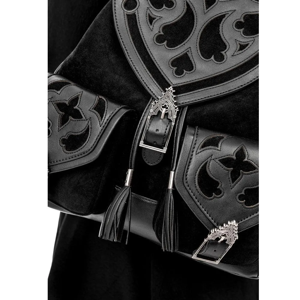 Restyle - Cathedralis - Gothic Backpack with Cathedral Buckle