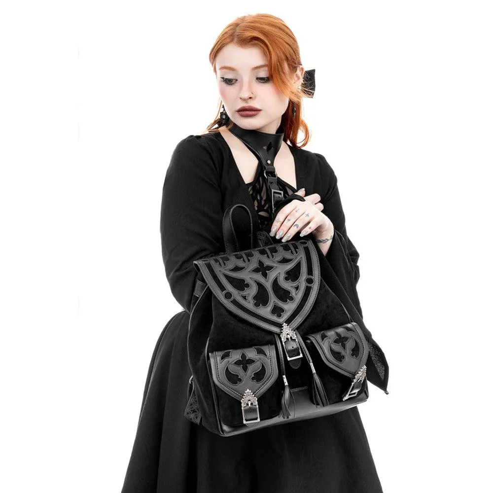 Restyle - Cathedralis - Gothic Backpack with Cathedral Buckle