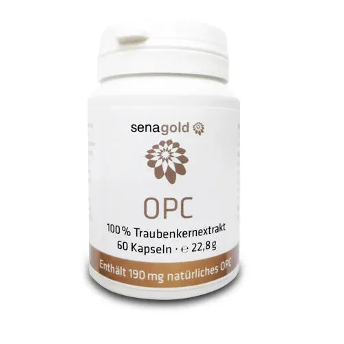 Senagold OPC CAPSULES - 100% pure grape seed extract