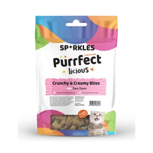 Sparkles Cat Crunchy & Creamy Bites Tuna 50g