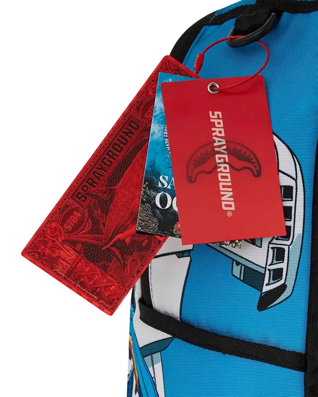 Sprayground Gundam Shark DLXSR Backpack B6642