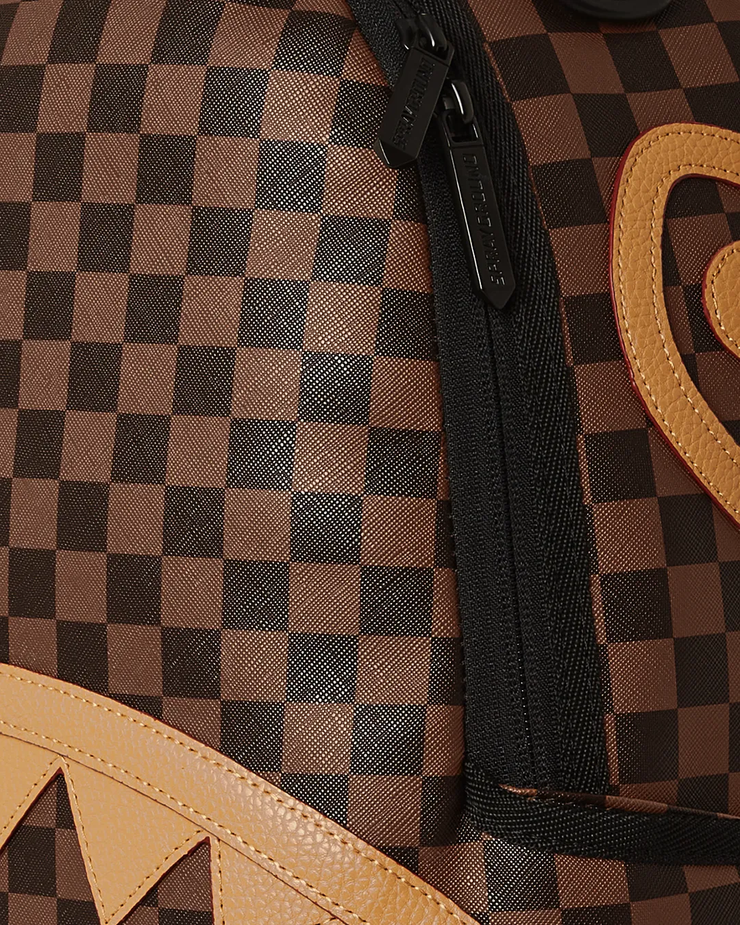 Sprayground Henny Sharks In Paris Brown Backpack B5639