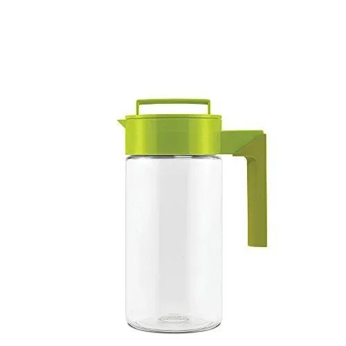 Takeya Patented and Airtight Pitcher Made in the USA, 1 Quart, Avocado