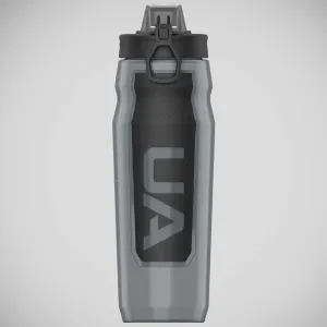 Under Armour Playmaker Squeeze 950ml Sports Bottle Grey