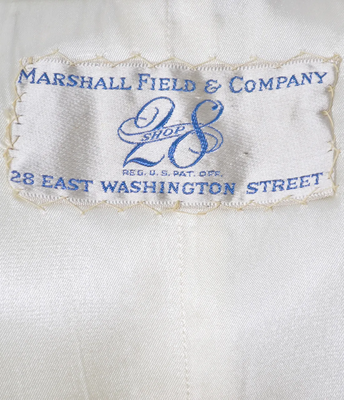 Vintage 1940s black and white dress from Marshall Field with jacket