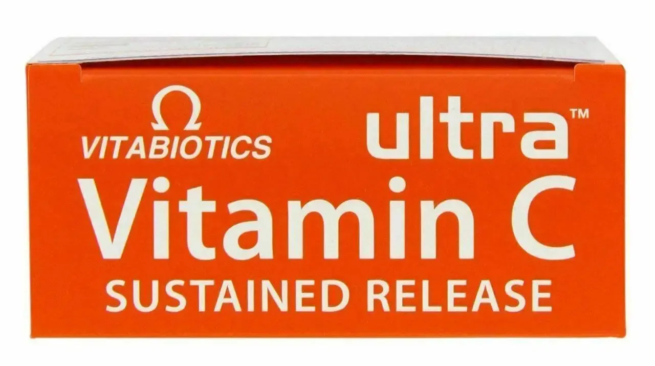 Vitabiotics Ultra Vitamin C 500mg Sustained Release 60 Tablets