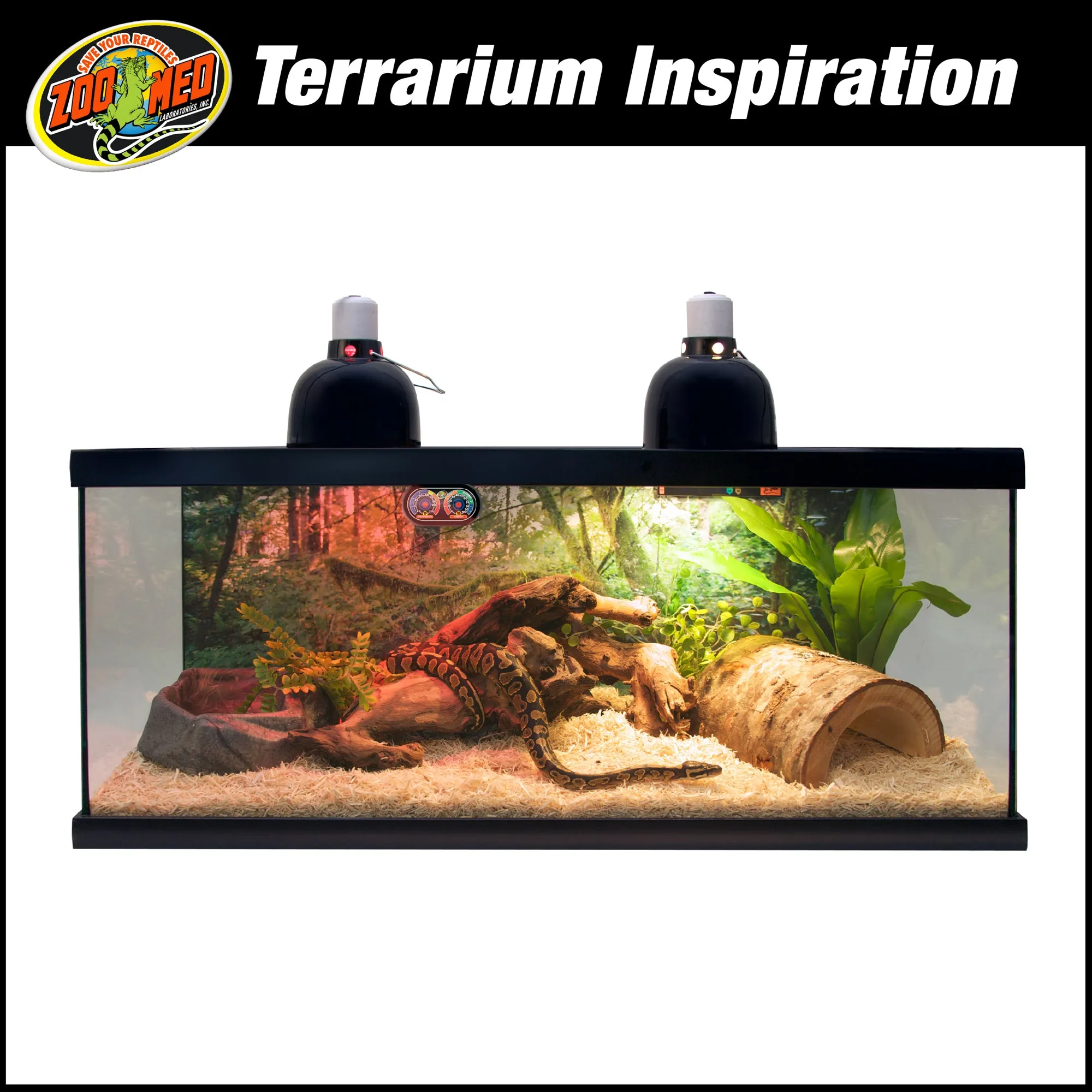 Zoo Med ReptiHabitat Terrarium Kit - Snake 20 Gallons